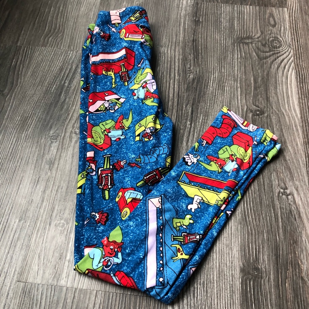 Nwt L/XL lularoe kids leggings